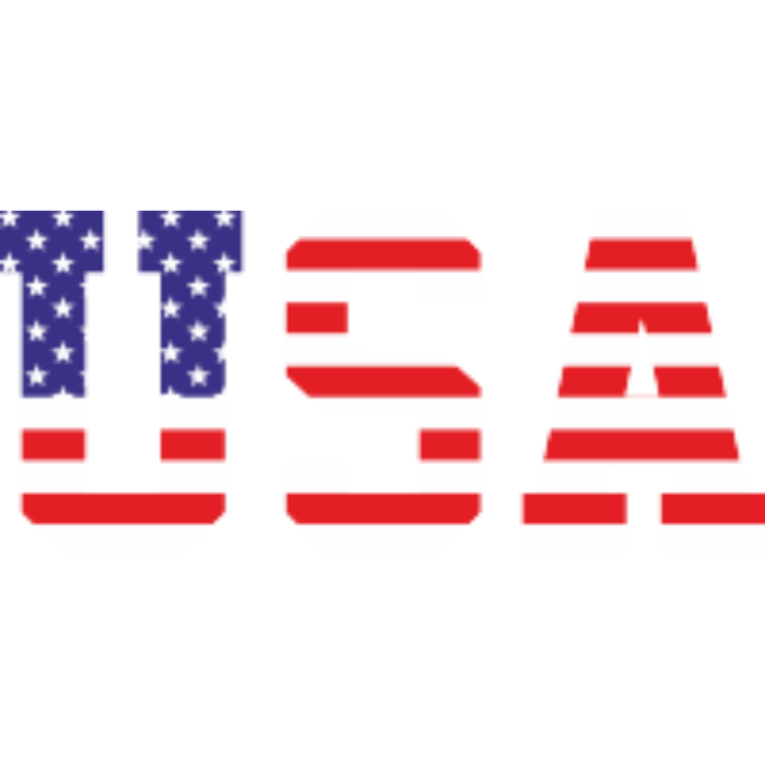 USA Clipart - DTF Transfer Ready To Press | Adult & Youth Sizes